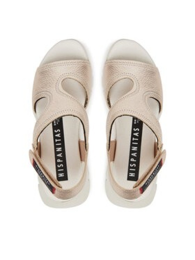 Hispanitas Sandały Dakar HV254010 Złoty