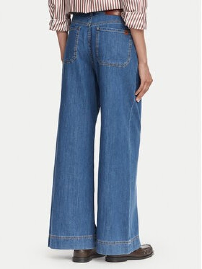 Weekend Max Mara Jeansy Vega 2625186021 Niebieski Wide Leg