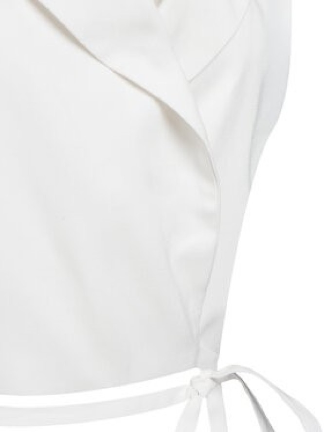 ACCESS FASHION Kamizelka 53-1028-195 Biały Slim Fit