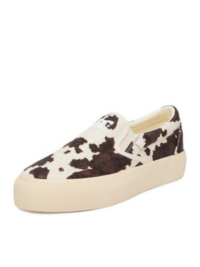 DC Shoes Tenisówki CEO-LEA-ZL-0012 Écru