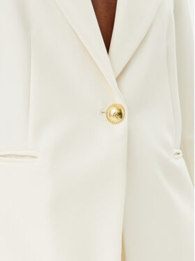 Maryley Marynarka 25EB187/M27/43VA Écru Regular Fit