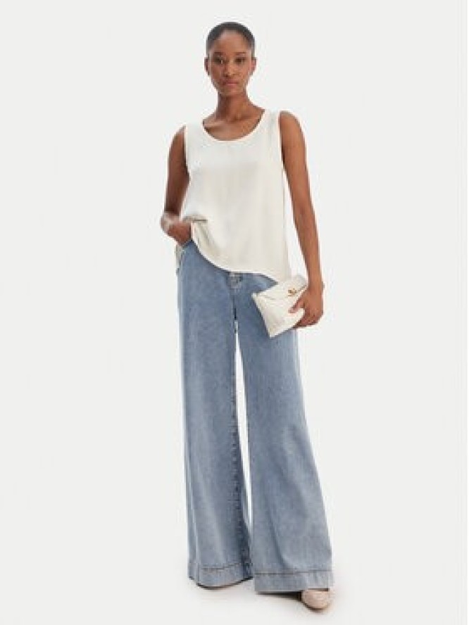 Marella Bluzka Nembi 2615161011 Écru Regular Fit