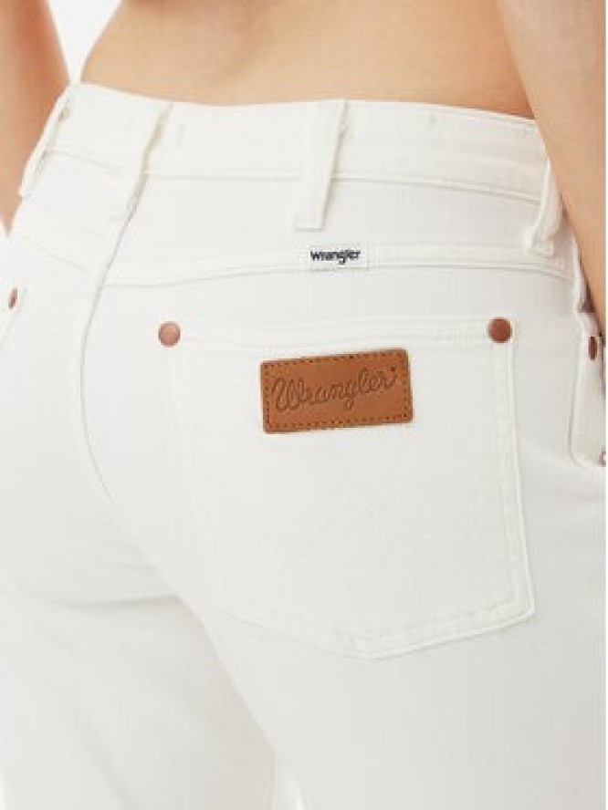 Wrangler Jeansy 112362665 Biały Bootcut Fit
