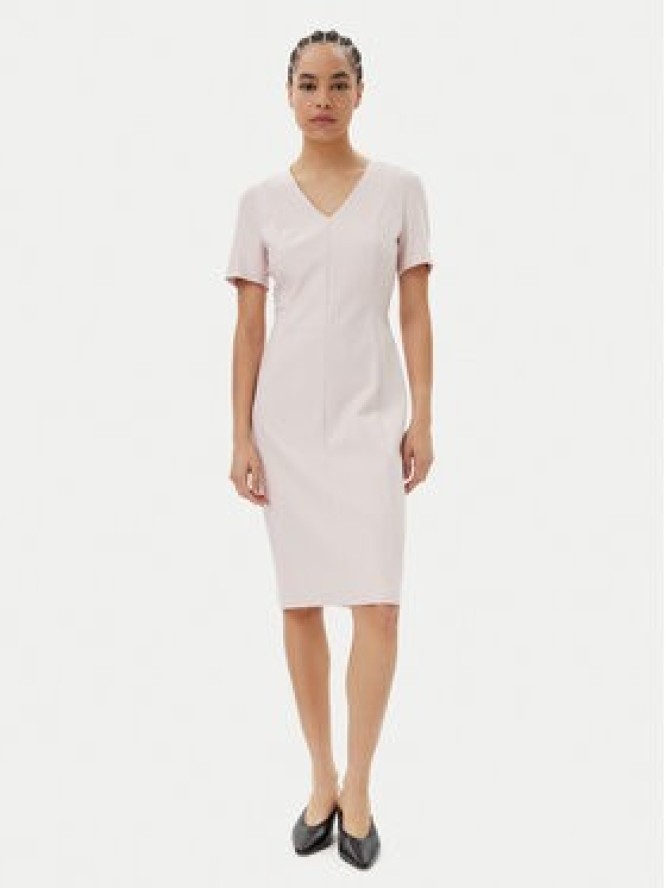 BOSS Sukienka codzienna Damaisa 50490044 Różowy Slim Fit