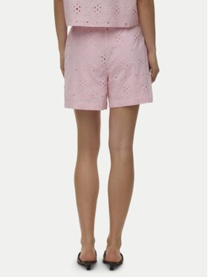 Vero Moda Szorty materiałowe Eliza 10346709 Różowy Regular Fit
