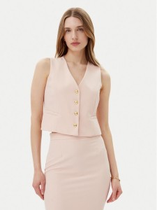 Maryley Kamizelka 25EB128/43PY Różowy Regular Fit