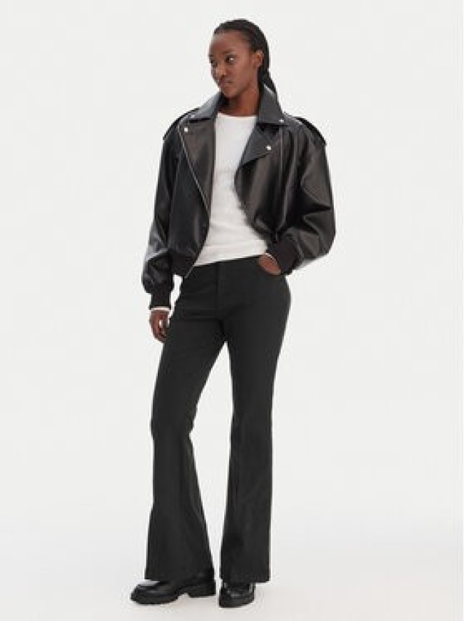 HUGO Spodnie materiałowe Hizama 50555763 Czarny Regular Fit