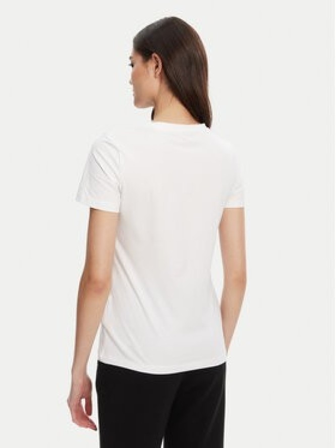 Guess T-Shirt V5YI12 J1314 Biały Regular Fit