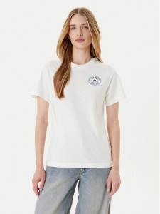 adidas T-Shirt Farmers Market Graphic KB2485 Écru Regular Fit