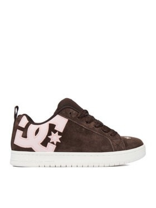 DC Shoes Sneakersy CEOWB-V5-10118 Brązowy jasny