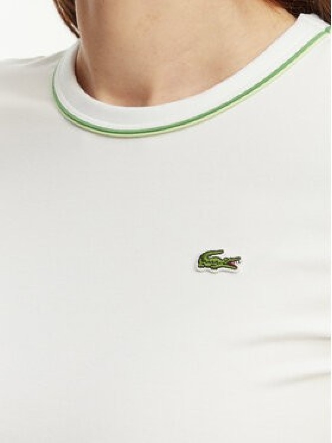 Lacoste T-Shirt TF5289 Biały Slim Fit