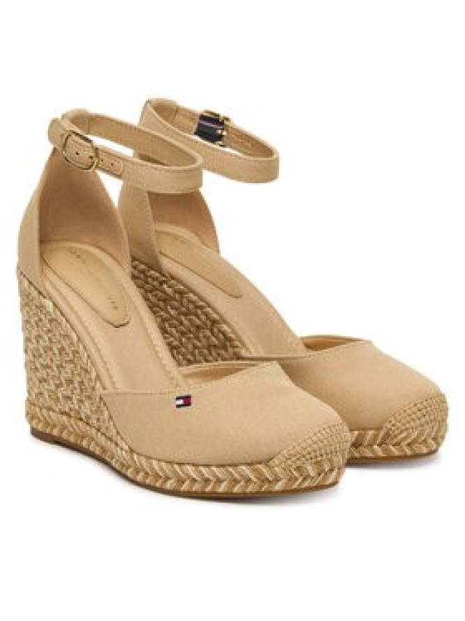 Tommy Hilfiger Espadryle Wedge FW0FW09225 Beżowy