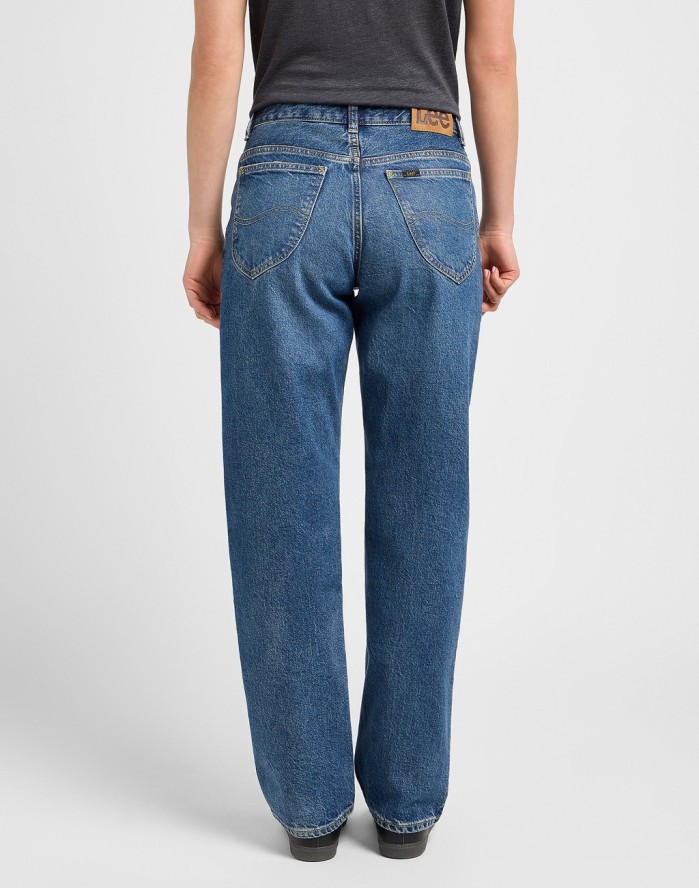 DAMSKIE SPODNIE LEE RIDER CLASSIC CLASSIC INDIGO 112341354