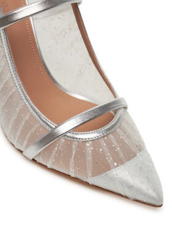 MALONE SOULIERS Szpilki Maureen 85-263 Srebrny
