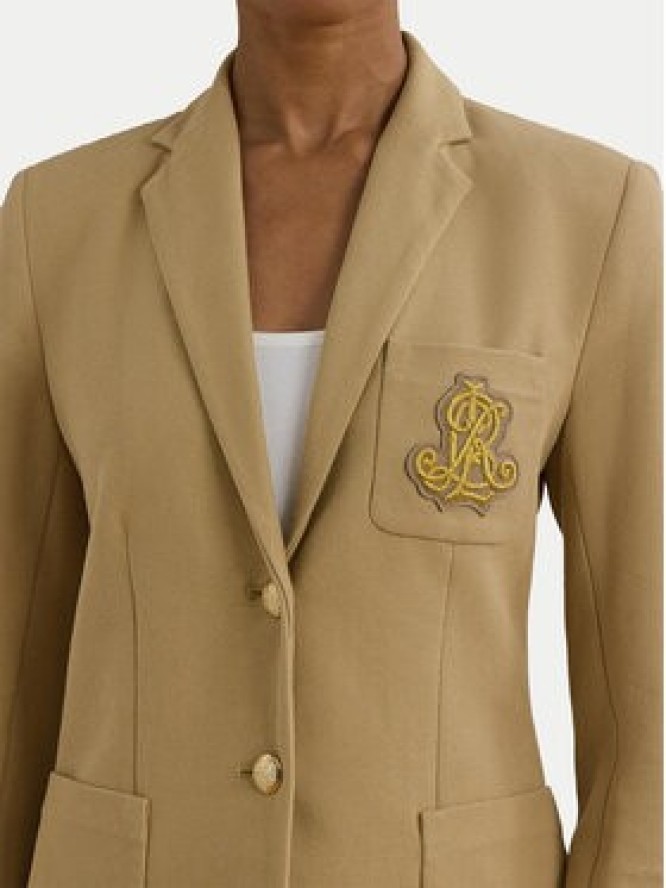 Lauren Ralph Lauren Marynarka 200797305013 Beżowy Regular Fit