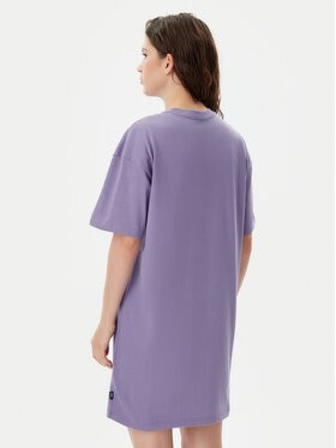 Vans Sukienka codzienna Center Vee VN0A4RU2 Fioletowy Oversize