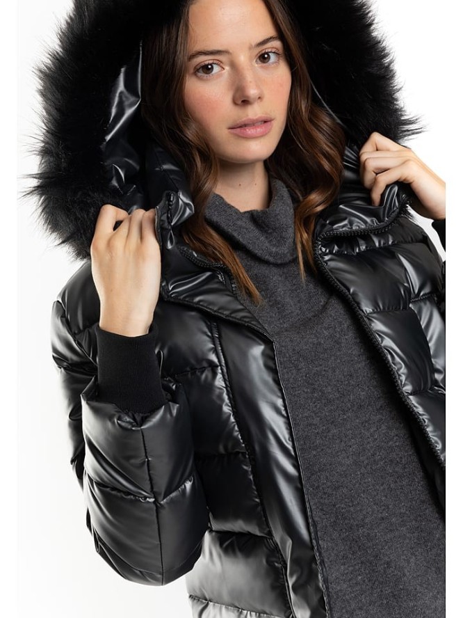 Northwood Kurtka zimowa "Julia" w kolorze antracytowym rozmiar: XL