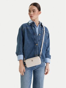 Tommy Hilfiger Torebka Th Daily Camera Bag Mono AW0AW18414 Biały