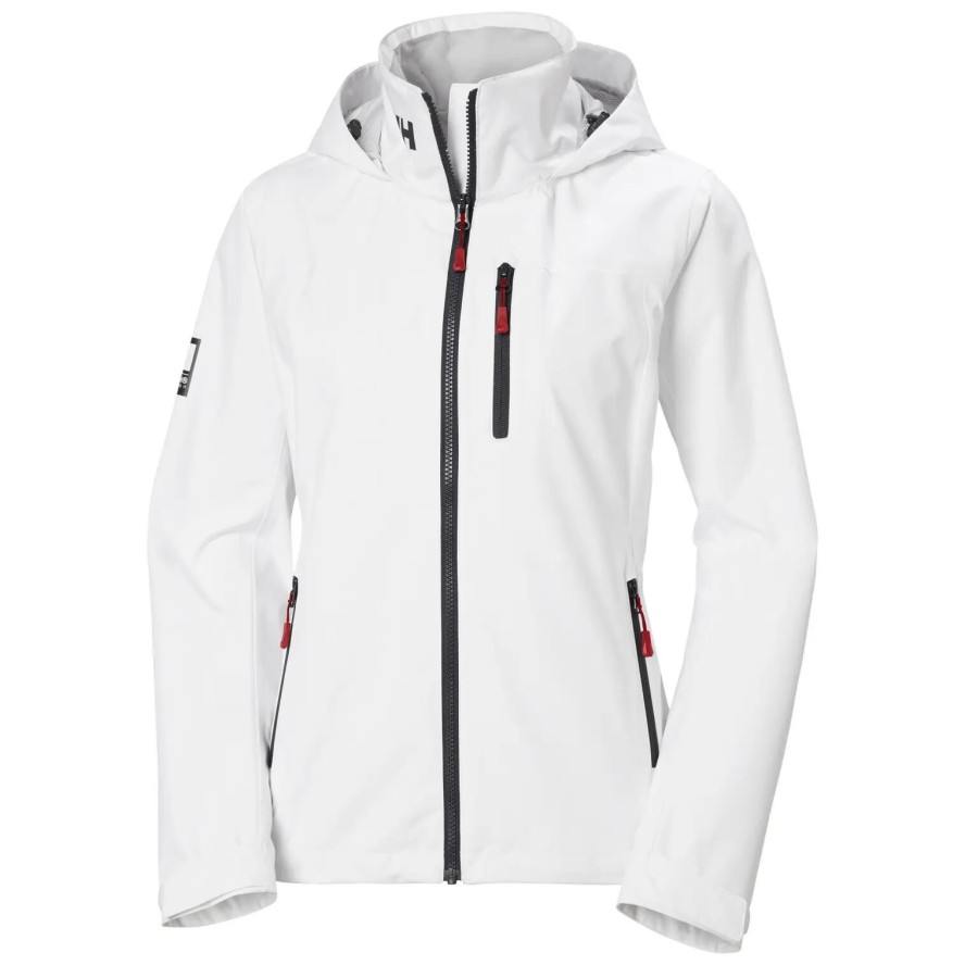 Damska wodoodporna kurtka z kapturem Helly Hansen Crew 2.0