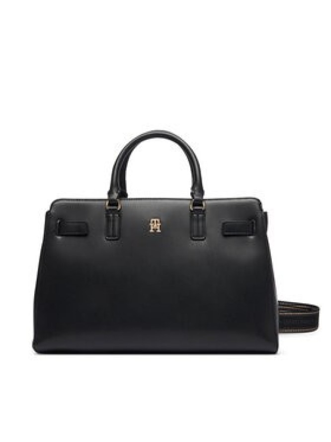 Tommy Hilfiger Torebka Th Joy Satchel AW0AW19067 Czarny
