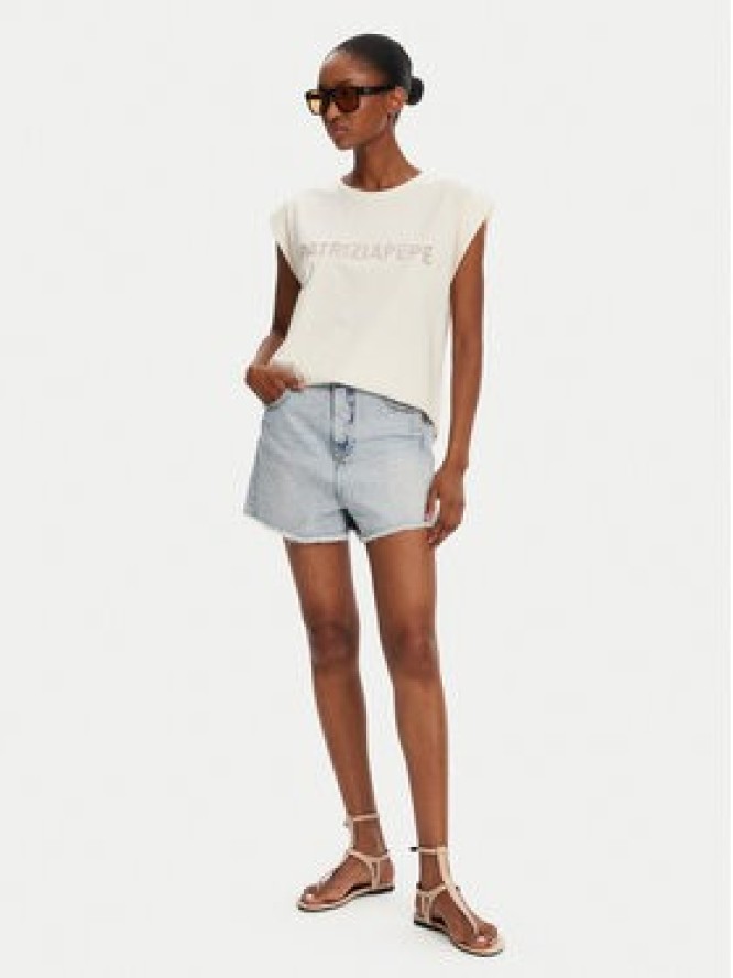 Patrizia Pepe Szorty jeansowe 2P1692/D070-CA61 Niebieski Regular Fit