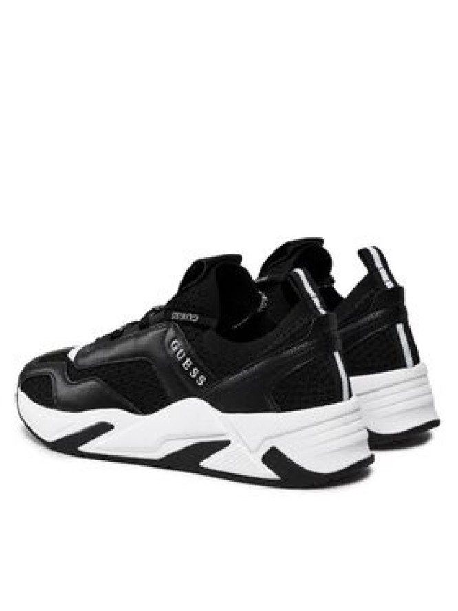 Guess Sneakersy Geniver2 FLPGE2 FAB12 Czarny
