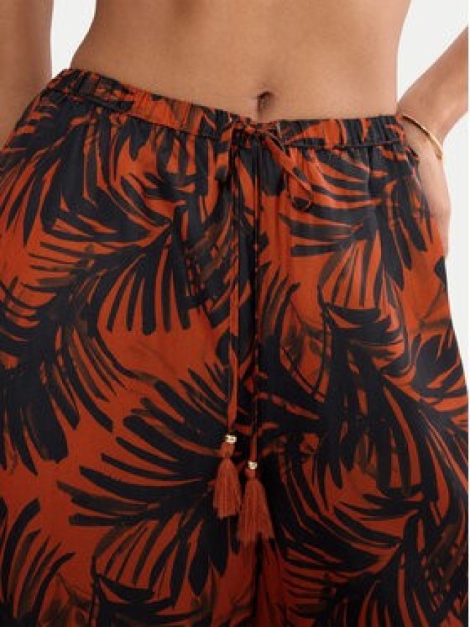 Triumph Spodnie materiałowe Summer 10227246 Brązowy Wide Leg