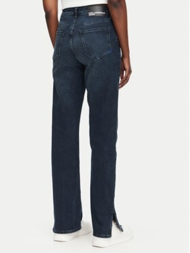 Karl Lagerfeld Jeans Jeansy B3W10042 Niebieski Straight Fit