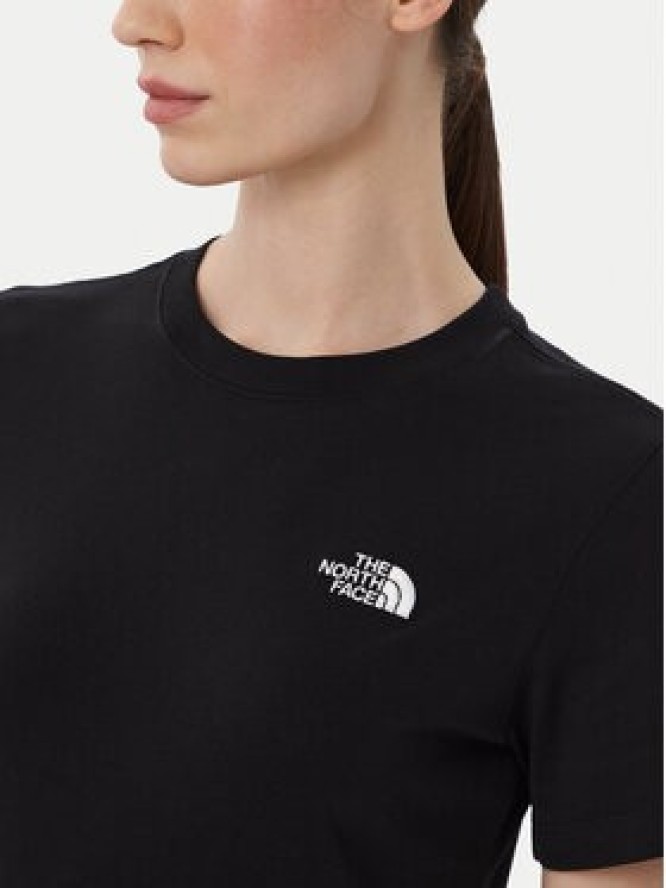 The North Face T-Shirt Evolution Simple Dome Slm NF0A8FX7 Czarny Regular Fit