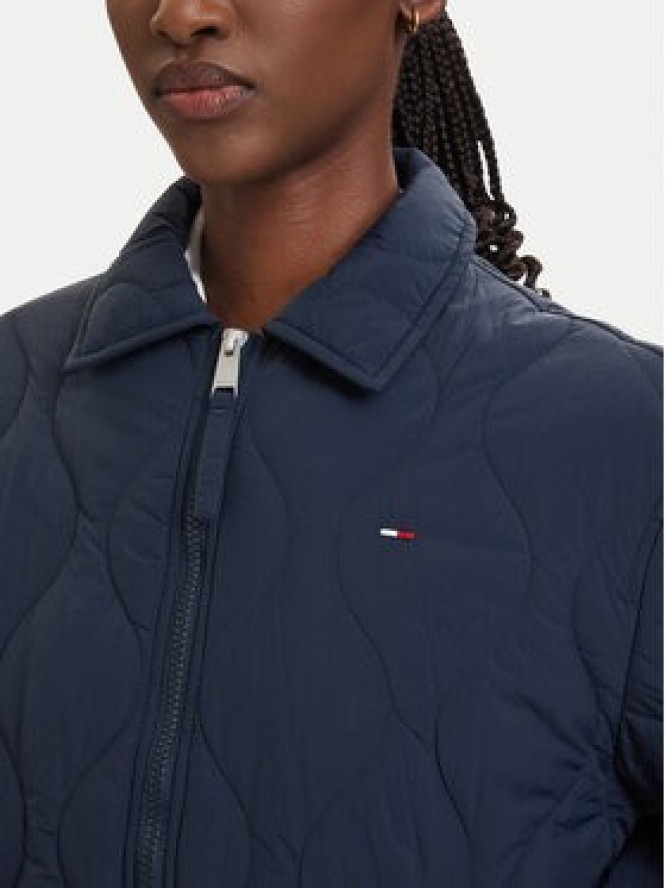 Tommy Jeans Kurtka przejściowa Tjw Coach DW0DW22909 Granatowy Regular Fit