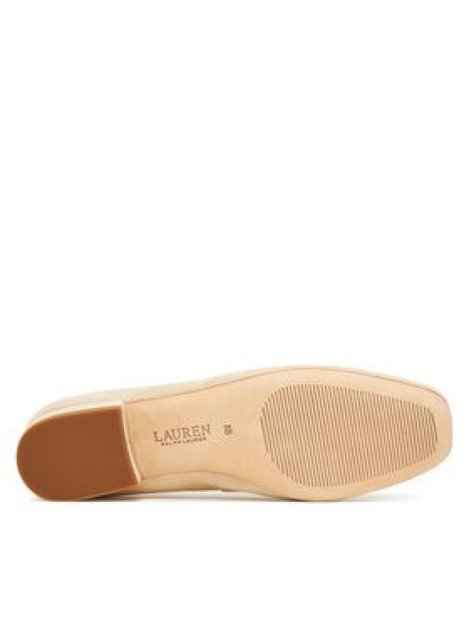 LAUREN RALPH LAUREN Baleriny Emellie 802974358001 Beżowy