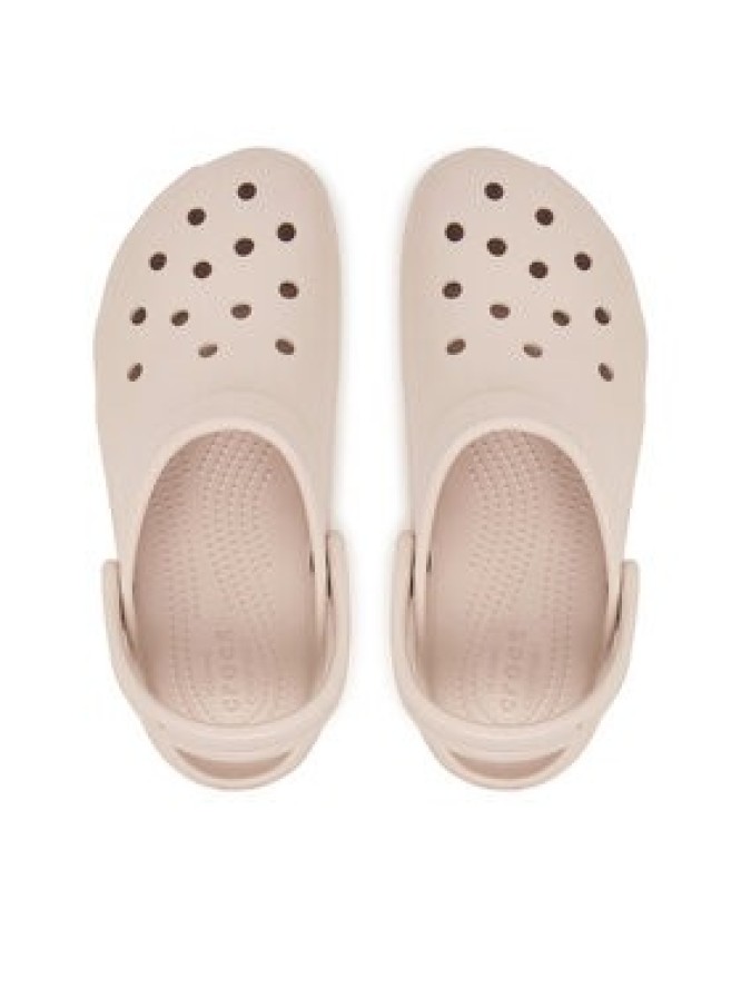 Crocs Klapki Classic Platform Clog 206750 Beżowy