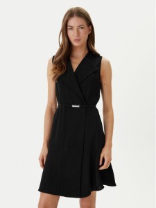 BOSS Sukienka koktajlowa Dimosa 50554224 Czarny Regular Fit