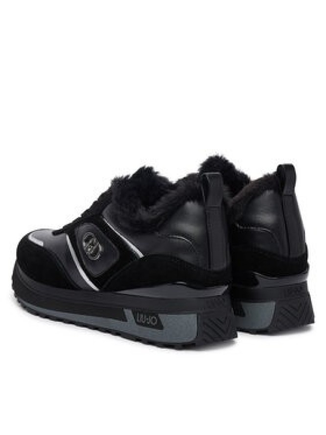 Liu Jo Sneakersy Maxi Wonder 97 BF6005 PX587 Czarny