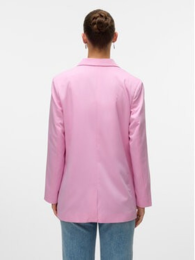 Vero Moda Marynarka Nila 10320915 Różowy Slim Fit