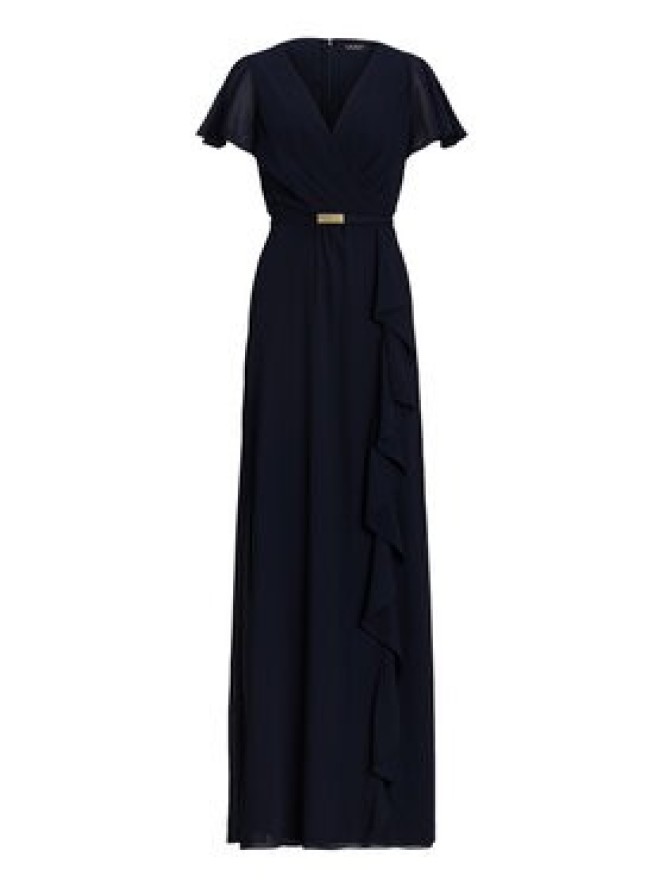 LAUREN RALPH LAUREN Sukienka wieczorowa 253909447002 Granatowy Regular Fit