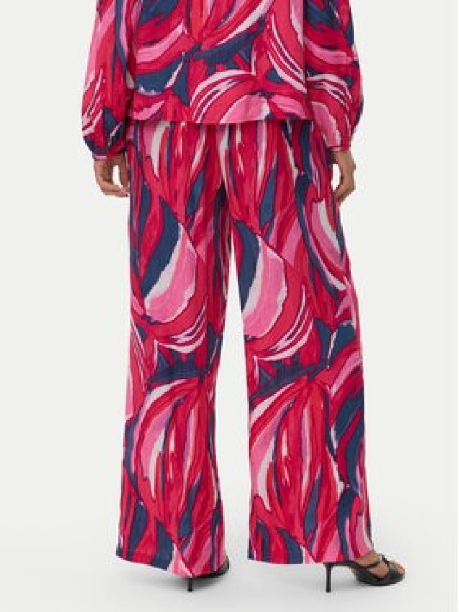 Vero Moda Spodnie materiałowe Vera 10338759 Różowy Wide Leg