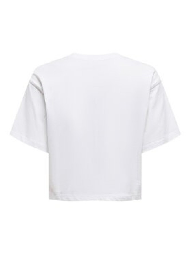 ONLY T-Shirt Mickey Minnie 15348126 Biały Regular Fit