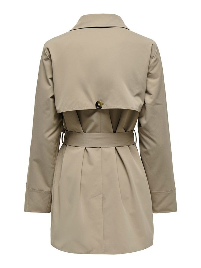 JDY Trencz w kolorze beżowym rozmiar: XL