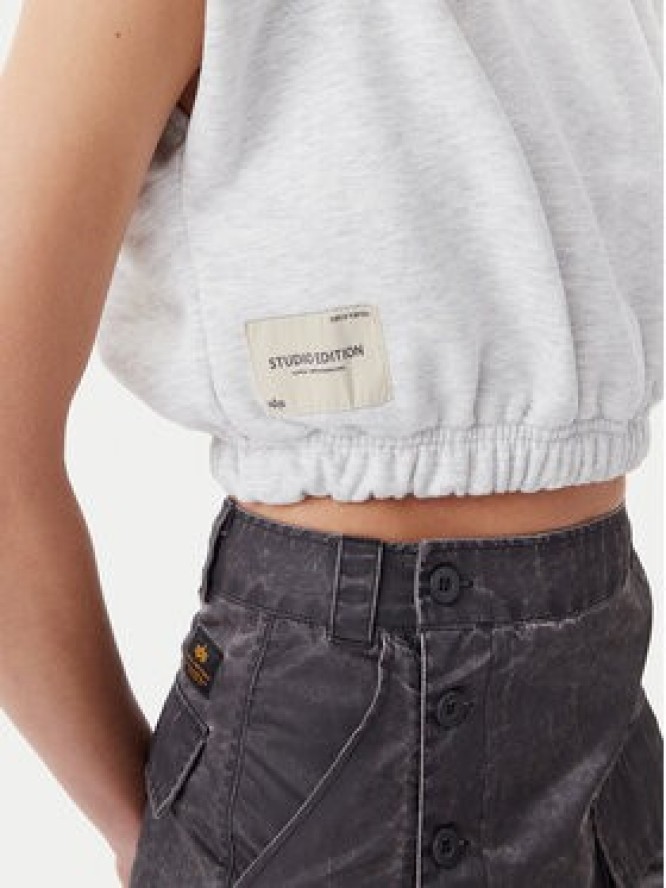 Alpha Industries Top Studio Edition 156031 Szary Regular Fit