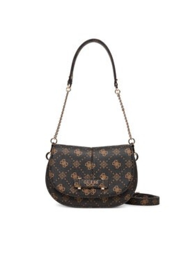 Guess Torebka Carrie Logo HWGP98 98200 Brązowy