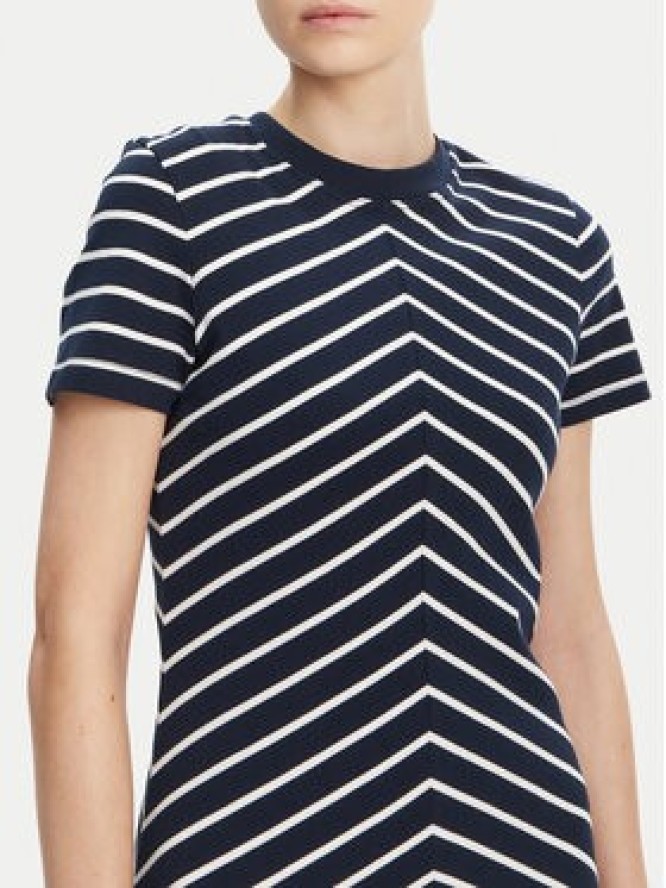 Tommy Hilfiger Sukienka codzienna WW0WW44547 Granatowy Regular Fit