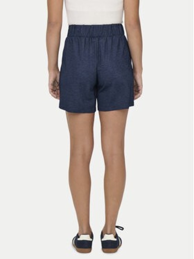 JDY Szorty materiałowe Birdie Geggo 15320995 Granatowy Regular Fit