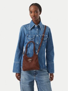 Guess Torebka Samantha Mini HWSG23 13750 Brązowy