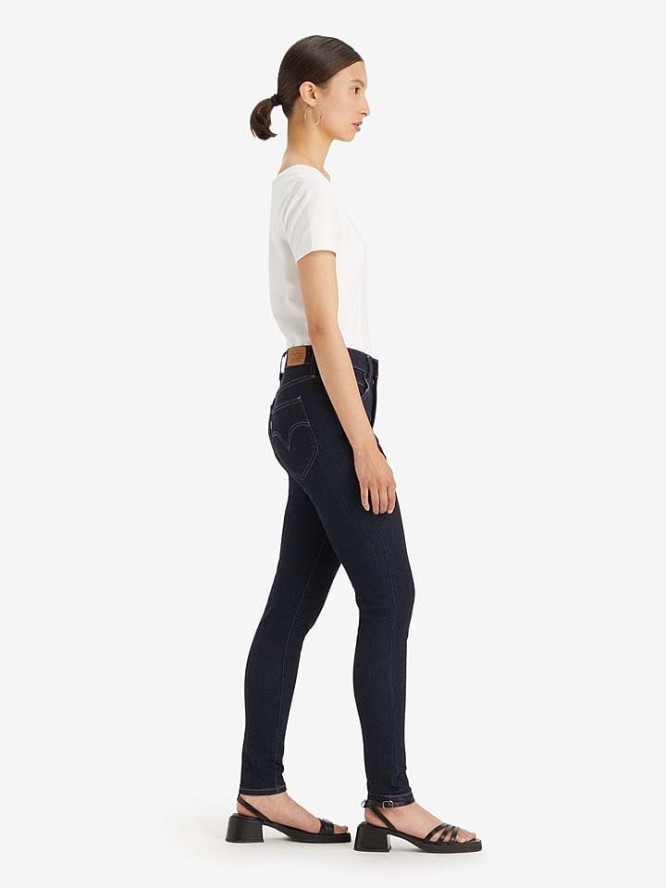 Levi's Dżinsy - Skinny fit - w kolorze granatowym rozmiar: W23/28
