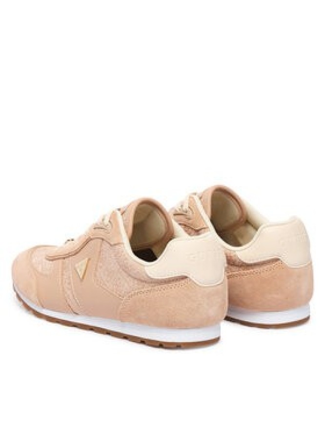 Guess Sneakersy FLTTYR SUE12 Beżowy jasny