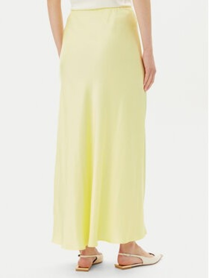 ViCOLO Spódnica maxi Gonna TD0472 Żółty Slim Fit