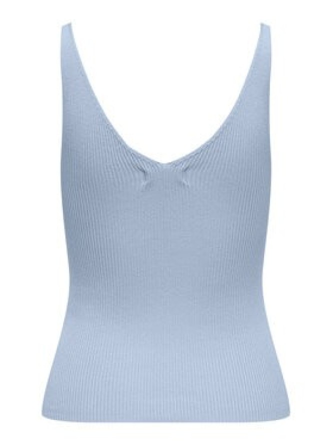 JDY Top Nanna 15180497 Błękitny Slim Fit