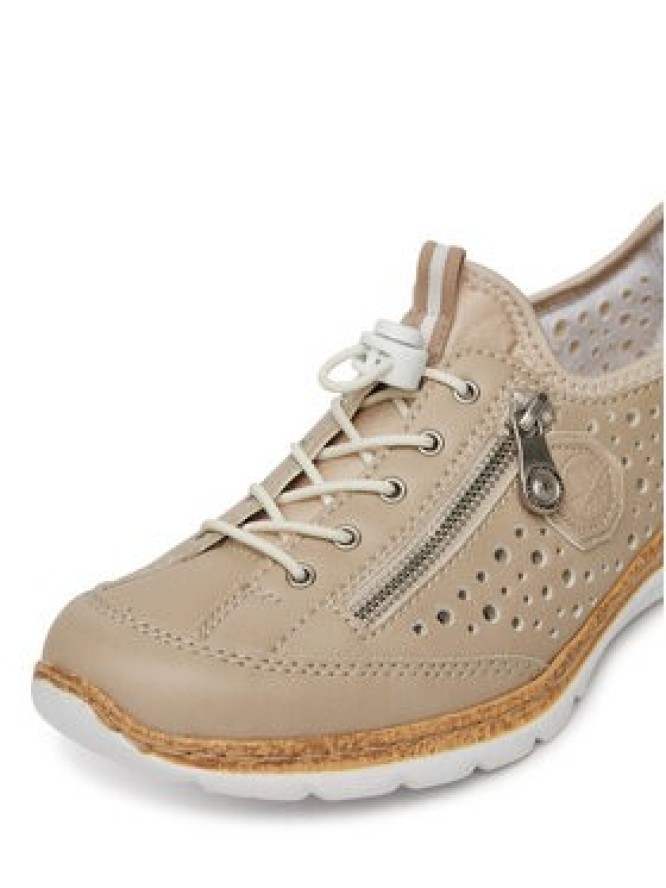 Rieker Sneakersy N42P6-62 Beżowy