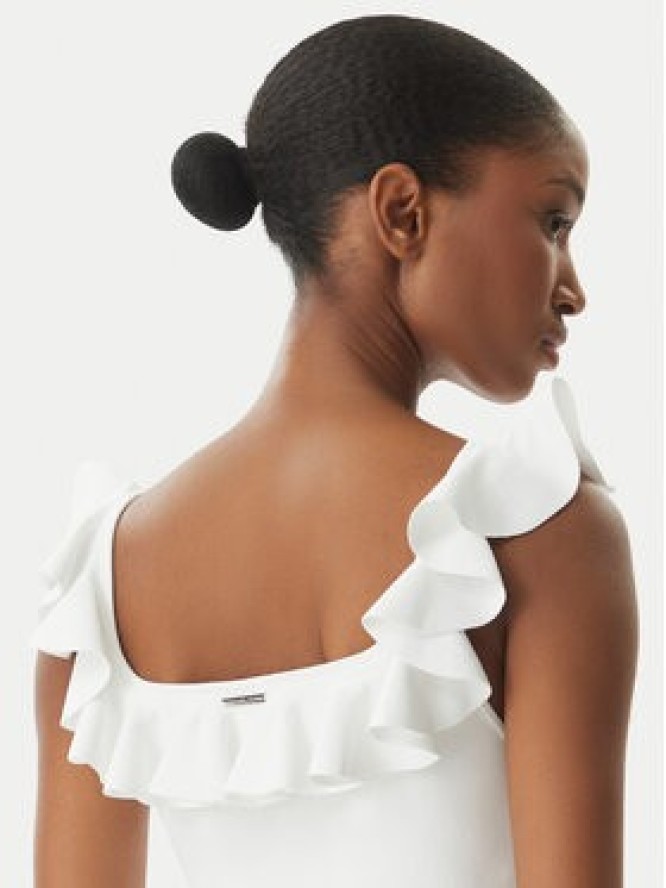 MICHAEL Michael Kors Bluzka MS661G033D Biały Slim Fit